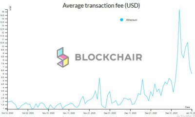 Ethereum의 거래 수수료는 Bitcoin을 뒤집어 ATH를보고합니다.