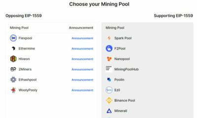 EIP-1559는 Ethereum 광부의 반대에 직면