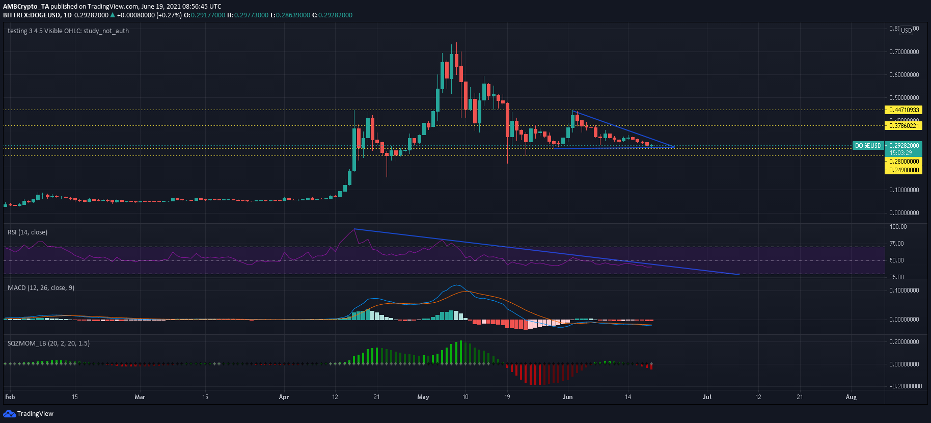 Dogecoin : 이것이 우려의 원인입니까?