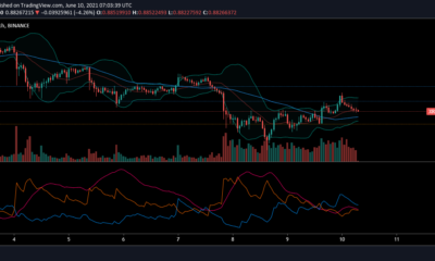 XRP, Cardano, Uniswap 가격 분석 : 6 월 10 일
