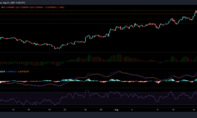 Chainlink, Sushiswap 및 Filecoin 가격 분석: 8월 21일