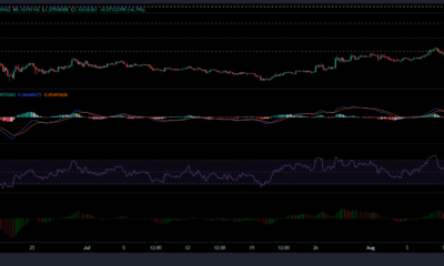 XRP, Dogecoin 및 Cardano 가격 분석: 8월 14일