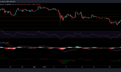Cardano, Binance Coin 및 Dogecoin 가격 분석: 9월 27일