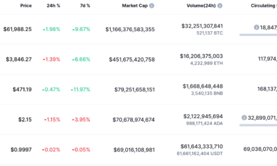 Binance Smart Chain은 1억 개의 고유 주소에 도달하고 시가 총액에서 Cardano를 추월합니다.