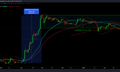 이 Dogecoin 분사는 한때 4,276% 상승했지만 여전히 놀라움을 계속하고 있습니다.