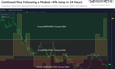 ADA HODLers는 여전히 '행복'하지만 가중 감정 신호는 ...