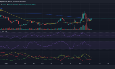 Tron인 경우 디코딩 [TRX] 여전히 최근의 이익 중 일부를 유지하고 있습니다.