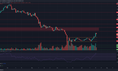 Ethereum은 차트에서 빠르게 발전하고 있습니다. 여기에 황소가 구매할 수 있는 두 가지 영역이 있습니다.