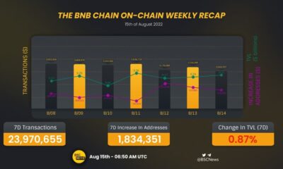 BNB는 속도를 잃었지만 이번 주에 흥미로운 이정표에 도달했습니다.