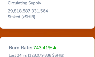 Shiba Inu의 연소율은 >1000%이지만 SHIB는 $0.001 미만입니다. 이유는 다음과 같습니다.