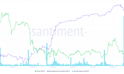 Polkadot은 USDT 수익의 급증을 기록합니다.  그것은 상인에게 무엇을 의미 할 수 있습니까