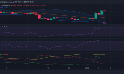 이더리움 클래식 [ETC] 가격이 25% 이상 상승하면 경고 신호를 보냅니다.