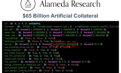 Alameda용 FTX 백엔드 코드 |  출처: FTX 채무자