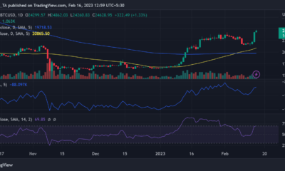 비트코인(BTC) 가격 움직임