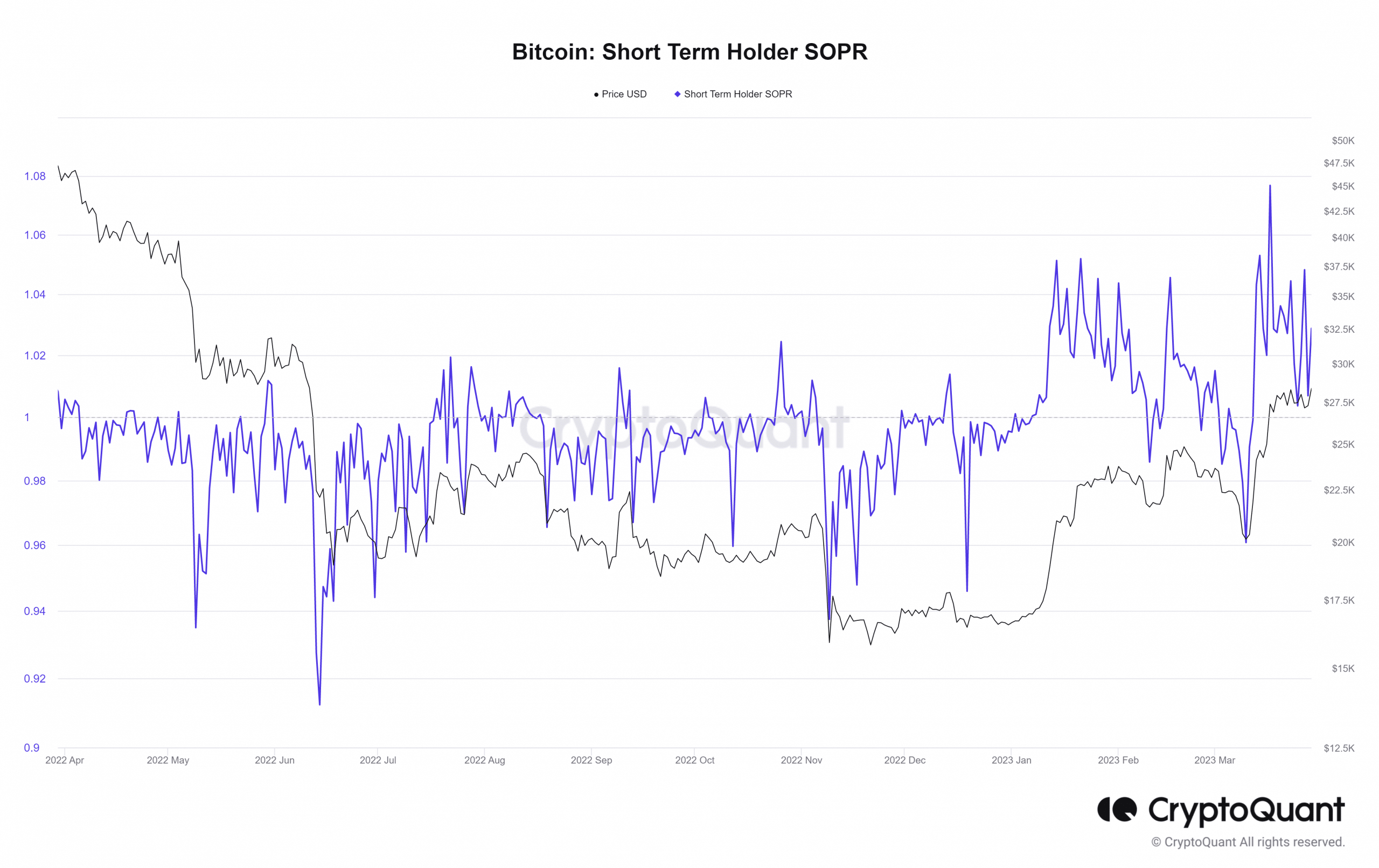 비트코인(BTC) SOPR