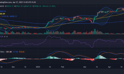 BTC/USD 일일 시간대 가격 변동