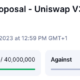 Uniswap 거버넌스 제안 투표