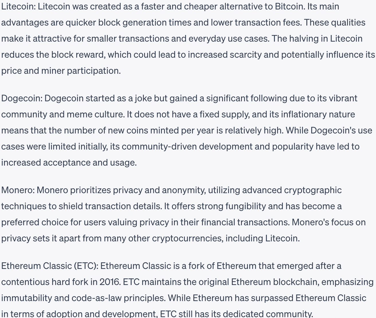 I asked ChatGPT about Litecoin post its third halving, here’s what the AI said